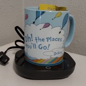 Dr. Seuss Mug with Warmer And Colorful Balloons